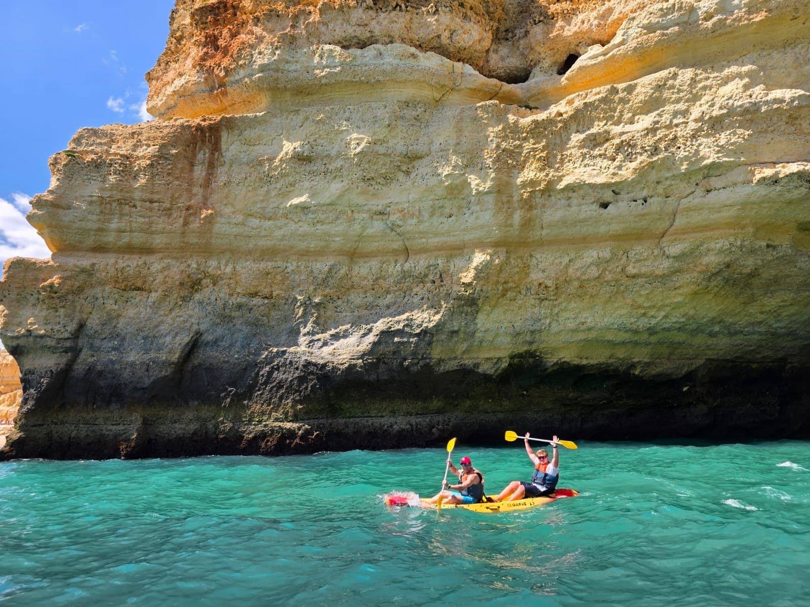 benagil cave kayak tour